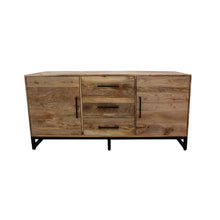Load image into Gallery viewer, Contemporary Solid Wood 60" Executive Desk with Drawer