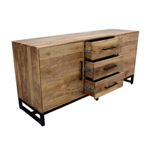 Load image into Gallery viewer, Contemporary Solid Wood 60" Executive Desk with Drawer