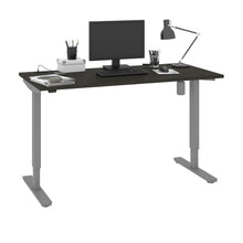 Load image into Gallery viewer, Electric Adjustable 72" Desk in Deep Gray