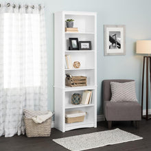 Load image into Gallery viewer, Modular White 26" Bookcase