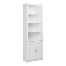 Load image into Gallery viewer, Modular White 26" Bookcase with Cabinet