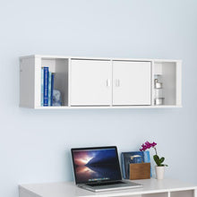 Load image into Gallery viewer, Floating White 43&quot; Hutch
