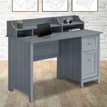 Load image into Gallery viewer, 47" Gray Secretary Desk
