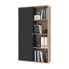 Load image into Gallery viewer, Rustic Brown & Graphite 36" Bookcase
