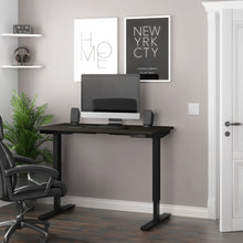 Load image into Gallery viewer, 48&quot; Desk with Electric Height Adjustment from 28 - 45&quot; in Deep Gray
