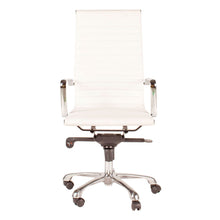 Load image into Gallery viewer, High Back Conference Chair with Tilt-Locking in White (Set of 2)