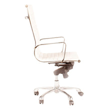 Load image into Gallery viewer, High Back Conference Chair with Tilt-Locking in White (Set of 2)