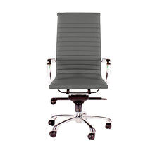 Load image into Gallery viewer, High Back Conference Chair with Tilt-Locking in Grey (Set of 2)
