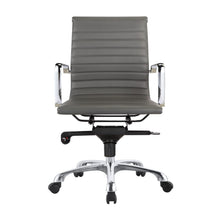 Load image into Gallery viewer, Low Back Conference Chair with Tilt-Locking in Grey (Set of 2)