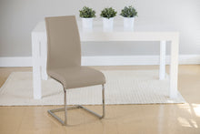 Load image into Gallery viewer, Taupe Leatherette Guest or Conference Chair w/ Extra Height (Set of 4)