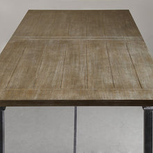 Load image into Gallery viewer, Sleek 72" Executive Desk in Grey Reclaimed Finish
