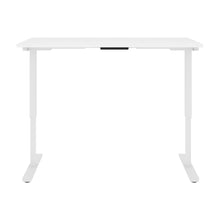 Load image into Gallery viewer, White 60" Adjustable Height Standing Desk