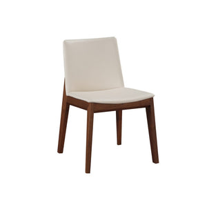 Contemporary White Guest or Conference Table Chair (Set of 2)