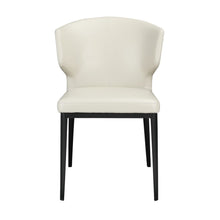 Load image into Gallery viewer, Stylish Beige Polyester Guest or Conference Chair with Steel Frame (Set of 2)