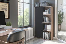 Load image into Gallery viewer, Rustic Brown & Graphite 36" Bookcase