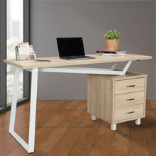 Load image into Gallery viewer, 55" Asymmetrical Desk in Sand