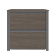 Load image into Gallery viewer, Bark Gray &amp; Slate 31&quot; File Cabinet
