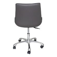 Load image into Gallery viewer, Glossy Grey Armless Guest/Conference or Office Chair