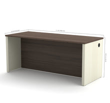 Load image into Gallery viewer, White Chocolate & Antigua 71" Executive Desk