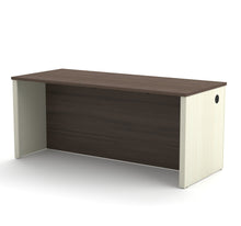 Load image into Gallery viewer, White Chocolate & Antigua 71" Executive Desk