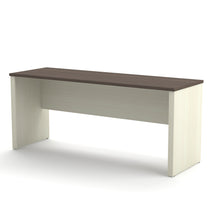 Load image into Gallery viewer, White Chocolate & Antigua 71" Narrow Executive Desk