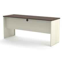 Load image into Gallery viewer, White Chocolate &amp; Antigua 71&quot; Narrow Executive Desk
