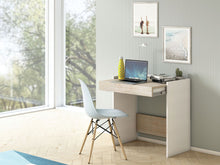 Load image into Gallery viewer, Corner Desk with Drawer in Light Oak