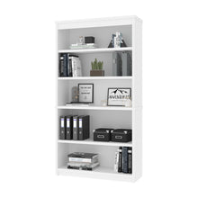 Load image into Gallery viewer, Striking 36&quot; White Bookcase
