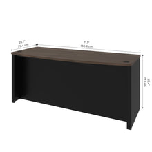 Load image into Gallery viewer, Antigua 71" Bowfront Executive Desk
