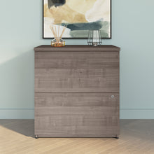 Load image into Gallery viewer, 28" Gray Maple 2-Drawer Locking File