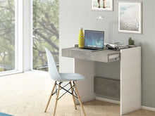 Load image into Gallery viewer, 31" Overhang Corner Desk with Drawer in Gray