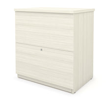 Load image into Gallery viewer, Modern Premium U-shaped Desk with Hutch in White Chocolate