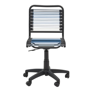 Ombre Blue Bungie Low Back Office Chair