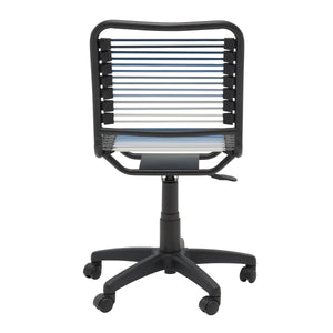 Ombre Blue Bungie Low Back Office Chair