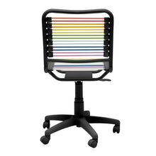 Load image into Gallery viewer, Bungie Low Back Office Chair in Rainbow with Matte Black Frame and Base
