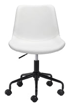 Load image into Gallery viewer, Mid-Century Modern Armless Office Chair in White
