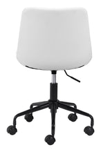 Load image into Gallery viewer, Mid-Century Modern Armless Office Chair in White
