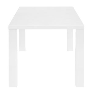 High Gloss 84.5" Rectangle Meeting Table