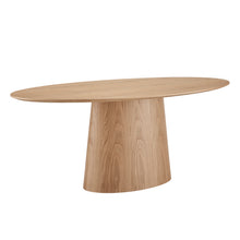 Load image into Gallery viewer, Modern 79&quot; Oak Conference Table
