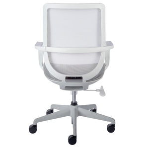 Gray Mesh Swivel Office Chair