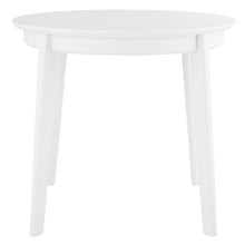 Load image into Gallery viewer, 36” Round Off-White Beech Wood Meeting Table
