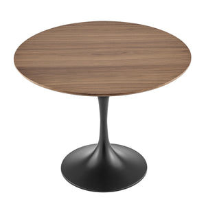 40" Round American Walnut Meeting Table