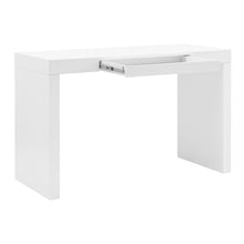Load image into Gallery viewer, 47&quot; Matte White Workstation with Storage Drawer
