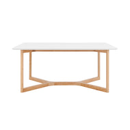 Matte White Natural Beech Wood 63