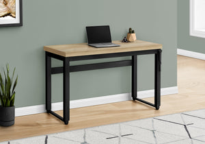 47" Adjustable Height Natural Home Office Desk