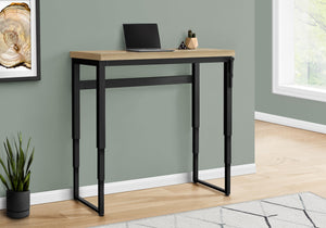 47" Adjustable Height Natural Home Office Desk