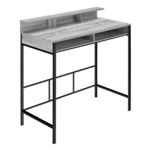 Load image into Gallery viewer, Standing Height 47&quot; Grey Computer Workstation
