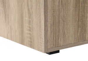 Dark Taupe 47" Floating Desktop Workstation with Storage