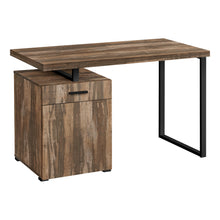 Load image into Gallery viewer, Brown 47&quot; Floating Desktop Workstation with Storage
