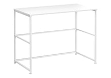Load image into Gallery viewer, White Industrial 40&quot; Metal Computer Workstation
